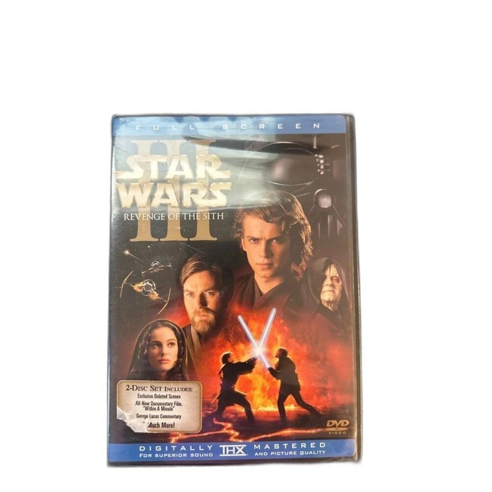 Star Wars Episode 3 Revenge of the Sith DVD 2-Disc Set Full Screen SEALED